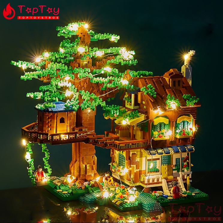 4100 Peças Série Urbana Blocos De Construção Brinquedos De Árvores Casa De Diamantes Montagem Modelo De Brinquedos Educativos Presentes de Aniversário e Natal para Crianças
