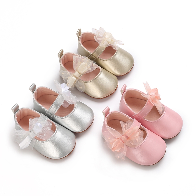 Lovely Baby Girls Shoes Sapatos Suaves Para Meninas 0-18M