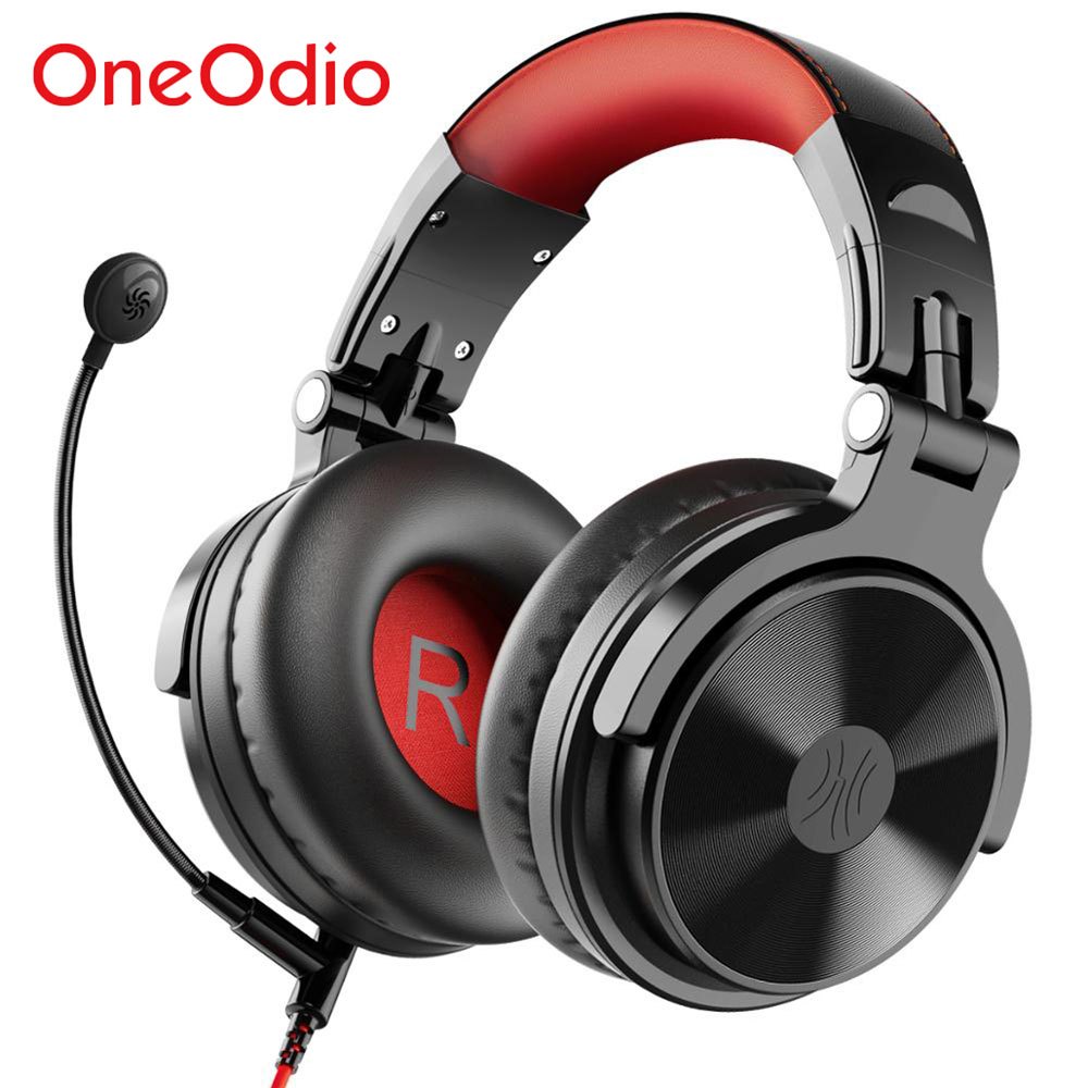 OneOdio Pro-M Bluetooth5.0 Fones De Ouvido Sem Fio Gamer Com Microfone Estendido Para PC/Phone/PS4/Xbox One Calling