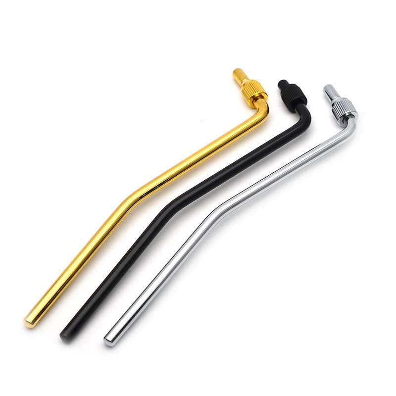 6MM (M6) Braço De Guitarra Elétrica Aparafusado Tremolo Whammy Bar Rosca Preta/Cromo/Ouro