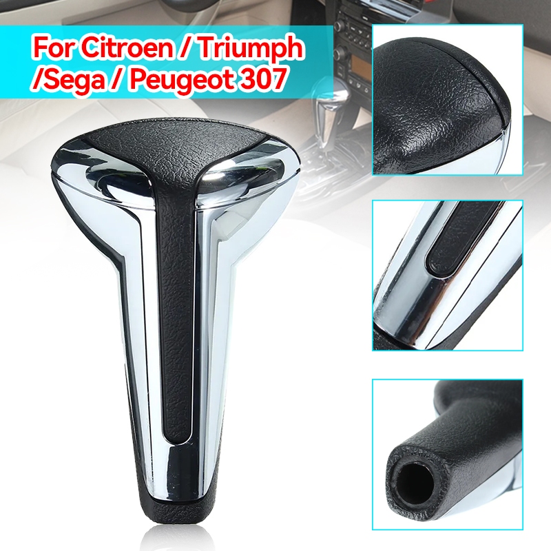 Manípulo De Mudança De Marcha Cromado De 1 Peça Para Peugeot 307 Citroen C4 Triumph Sega Car Gearshift Shifter Alavanca Do Braço Da Caneta POMO Stick Headball