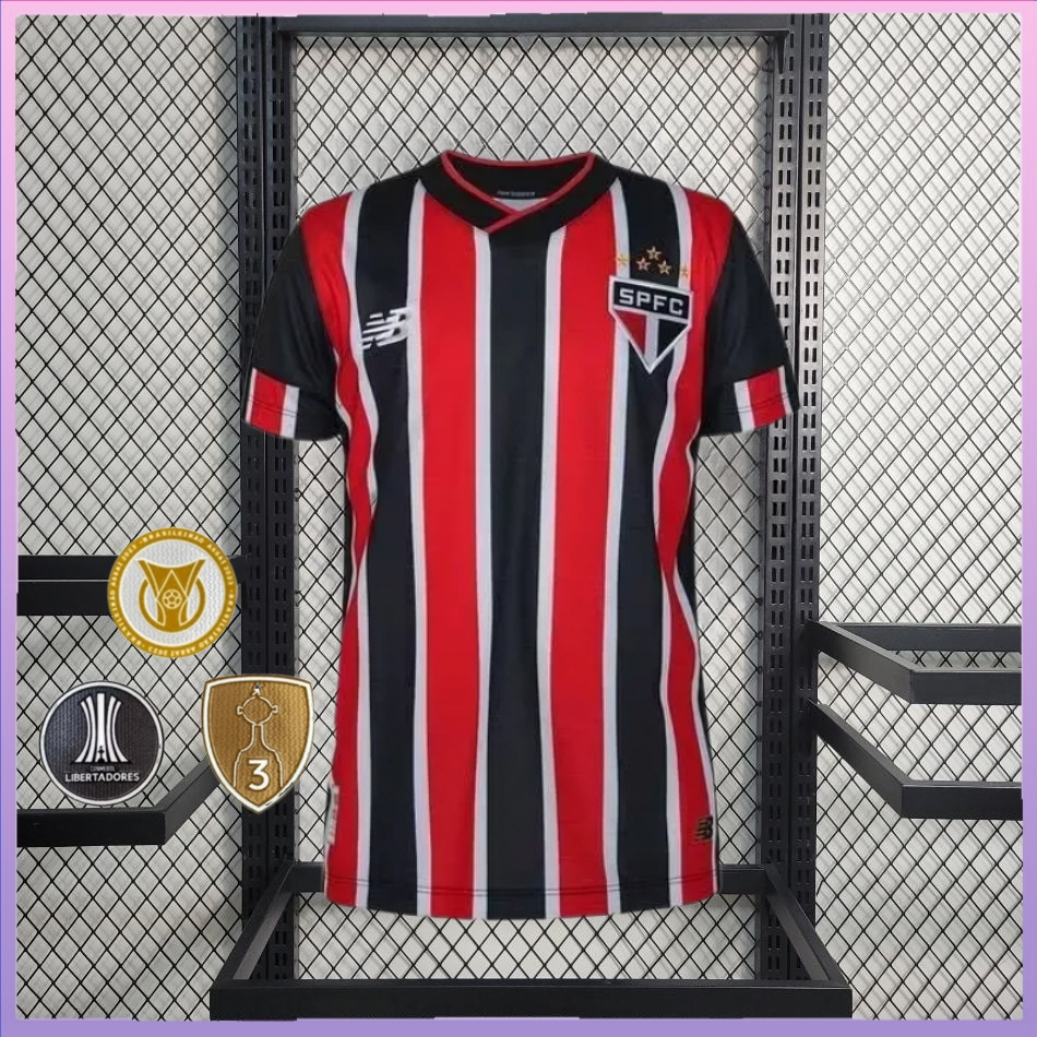 São Paulo Camisa De Futebol Jersey2024 2025 Shopee Brasil