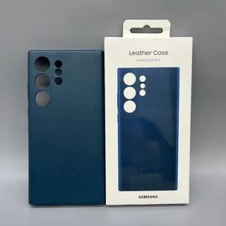 Capa De Couro Samsung Galaxy S24 Ultra Eco-De Alta Qualidade Com Proteção De Toque Macio E Sedoso Para Plus S24Ultra