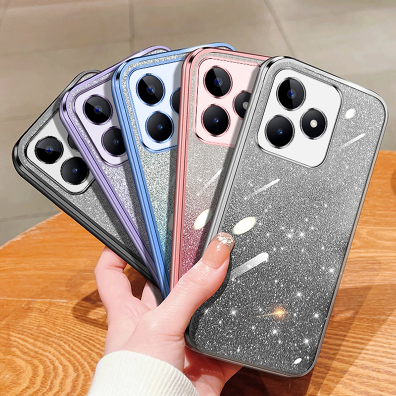 Custodia ISOI Con Tracolla Per Realme C53/C51/Note 50 – TPU Trasparente, Cordino Regolabile, Antiurto E Antigraffio (verde) - 5