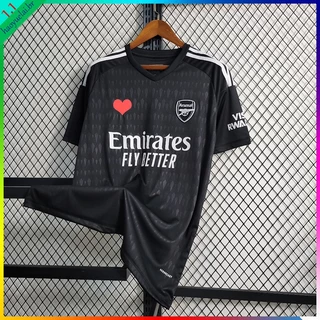 Camisa Da Equipe Masculina 23/24 Black Goalkeeper Football ASN