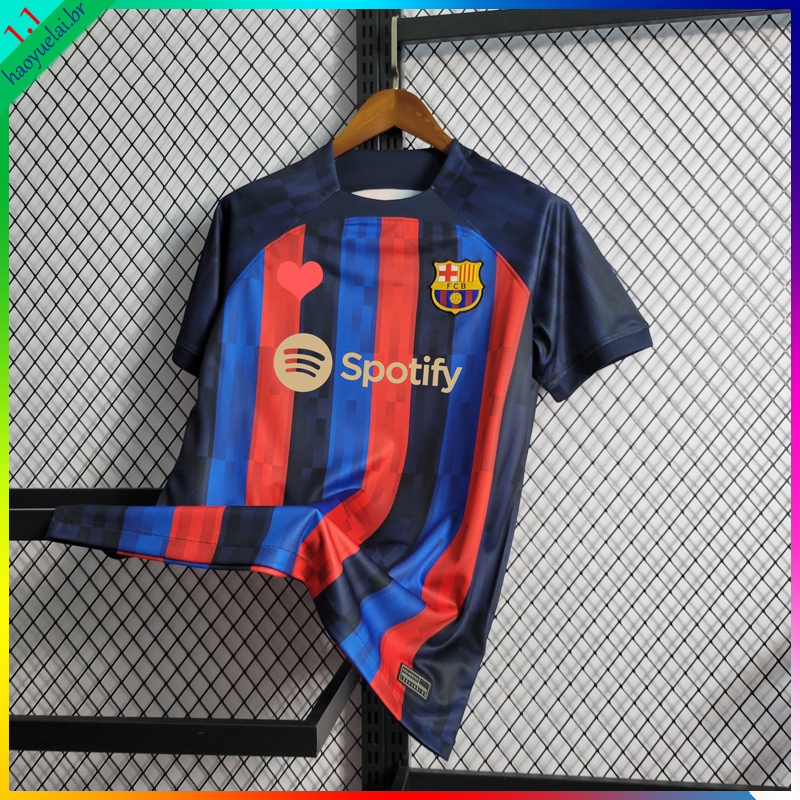 Camisa Da Equipe Masculina 22/23 I BS Futebol (Barcelona)