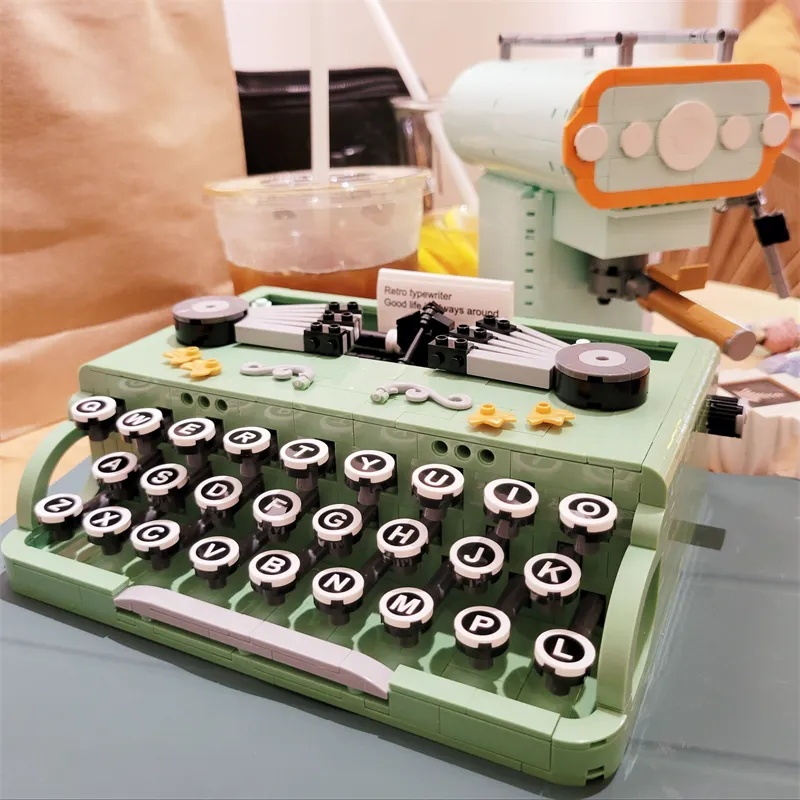 Máquina de escrever Retro Modelo Bloco de construção do Bloco de construção do Bloco de construção do Bloco de construção do Bloco de construção do Bloco de construção do Bloco de construção do Bloco de construção do Bloco de construção do Bloco de constr