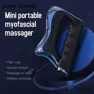 Massajador Corporal De Microcorrente Para Relaxamento Muscular Profundo E Reabilitação Da Dor-Vibração Elétrica Faca Guasha Fascia