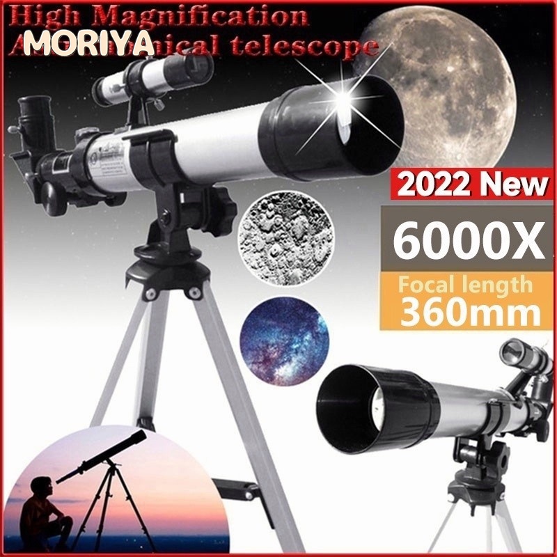 telescopio astronomico profissional Tripé Ajustável 6000X telescope Astronomica Profissional Telescópio luneta astronômica