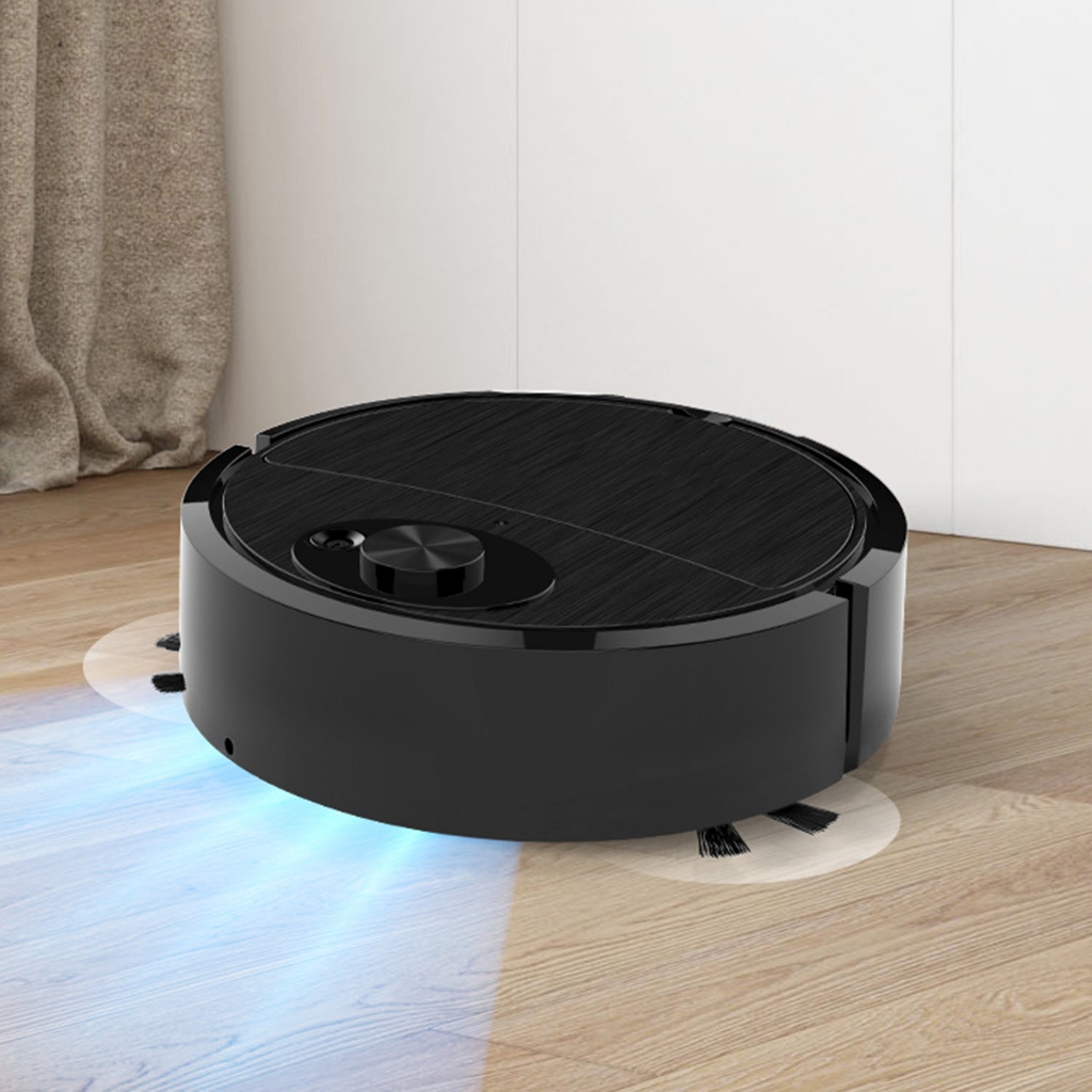Robô De Limpeza Inteligente De Carregamento Automático 1200pa PaHousehold Varredura 3 Em 1 Silencioso A Vácuo