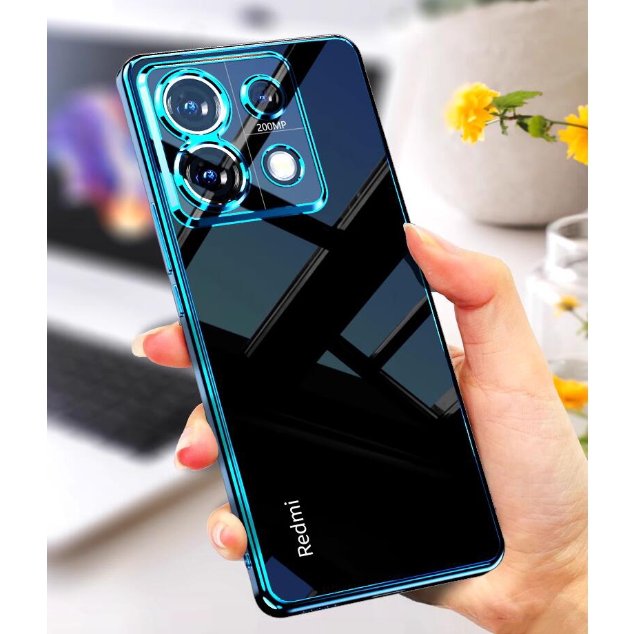 Xiaomi Redmi Nota 13 Pro Plus + 5G RedmiNote13 Nota13pro RedmiNote13ProPlus 13Pro + Capa De Luxo Silicone Transparente À Prova De Choque Traseira