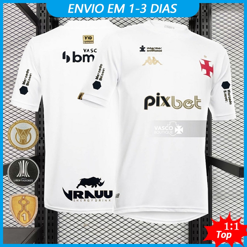 2023/2024 Vasco da Gama Goleiro Branco Camisa De Futebol Personalizada De Alta Qualidade 1 : 1