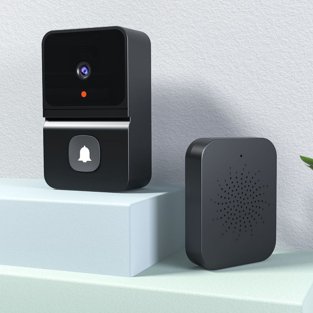 Nova Campainha Inteligente De Porta De Vídeo Sem Fio De Baixa Potência Intercomunicador Monitoramento De wifi Ding dong suit