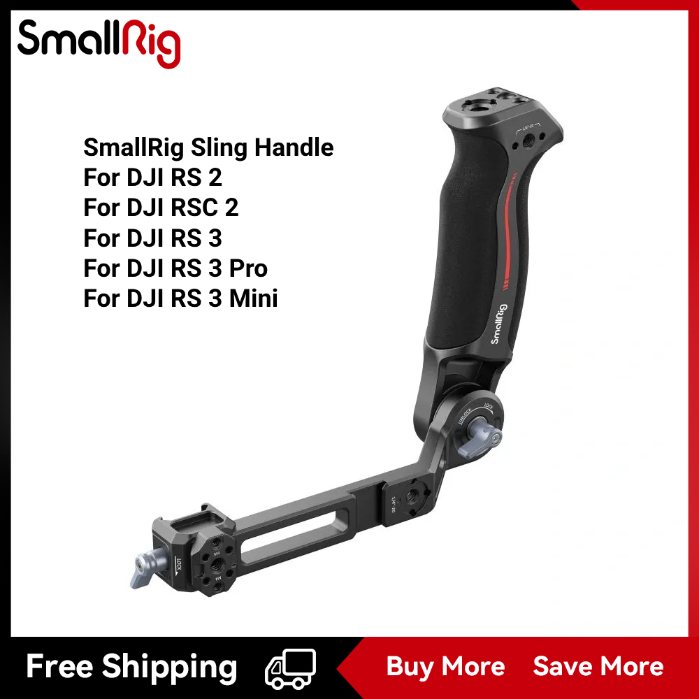Alça De Estilingue SmallRig Para DJI RS 4 Mini/2/RSC 3 Pro 4 3028C ...