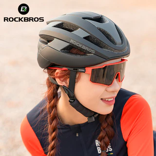 ROCKBROS Capacete De Bicicleta Ciclismo Mtb De Estrada Segurança Vento-Quebra Acessórios Da