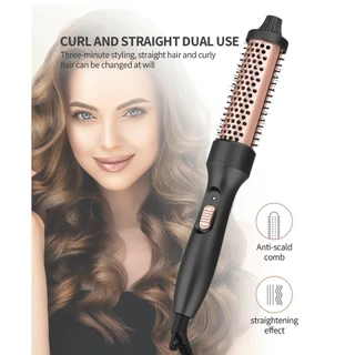 UKLISS 1.25 inch Thermal Brush Escova De Cabelo Elétrica Escova Alisadora Modelador De Cachos Bivolt