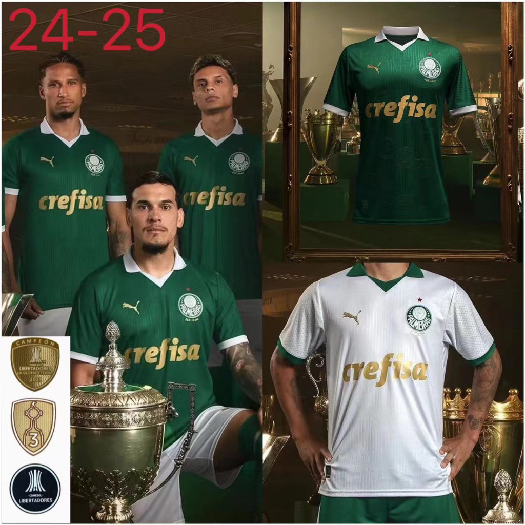 Palmeiras 2024/2025 Camisa De Futebol De Estréia Em Casa