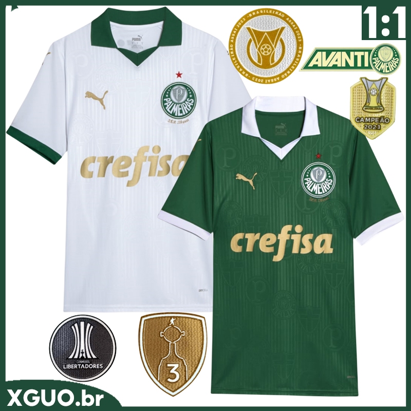 camisa 2024palmeiras2025 masculina camisa de futebol tailandês versão dos fãs moletom 1：1 Pré-venda