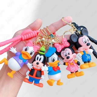 Chaveiro Clássico Mickey Minnie Pato Donald Anime Doll Pendant Mochila Dia Dos Namorados