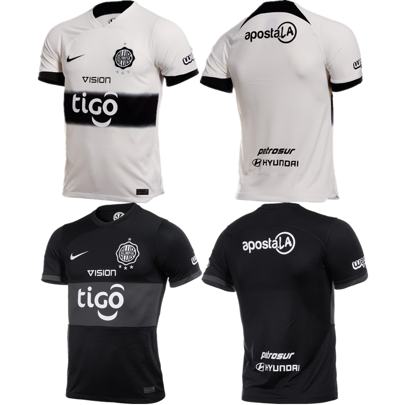 2024 Clube Olimpia Camisetas De Futebol Asuncion Paraguay Liga Diego Duarte PERALTA Benitez Camisa Masculino Fora De Casa