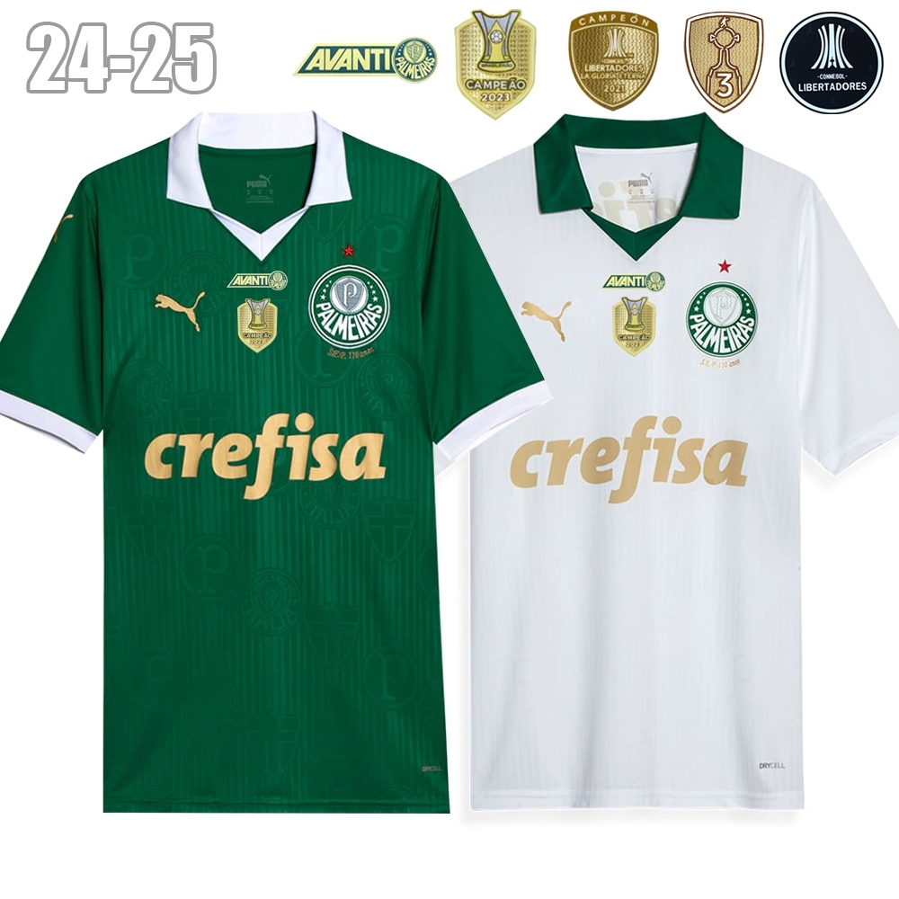 camisa palmeiras2024/2025 Novas Camisetas E Camisas De Futebol Masculino Para Casa Fora