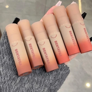COD ✨ USLIKE Marshmallow Batom De Veludo Brilho Labial 6 Cores Fácil De Usar Névoa Mate À Prova D