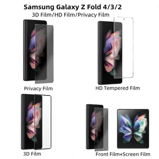Película De Vidro HD/Privacy/Back Para Samsung Galaxy Z Fold6/Fold 5/4 3 2 Protetor De Tela De Cobertura Total Temperado Série 6/5