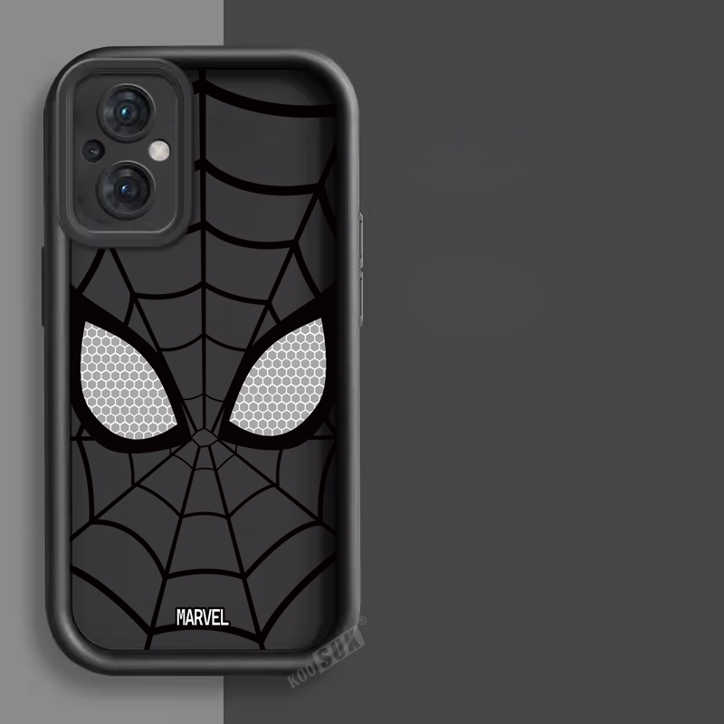 Caixa Para Realme C67 C51 C53 C55 Homem-Aranha Padrão Anime Capa Protetora De Silicone Telefone