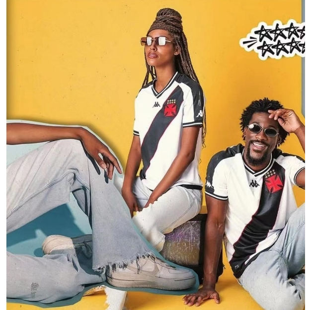 （S-4XL）Vasco da Gama 2024 2025 Camisa Equipe De Futebol Personalizar Número De Nome