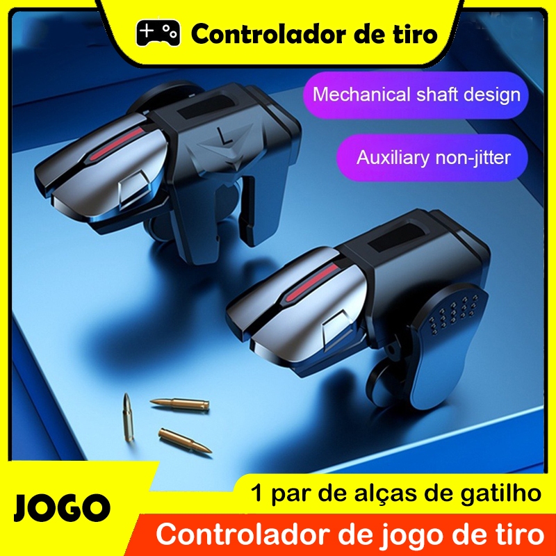 G21 1 Gatilho De Tiro De Par Apontando O Controlador De Jogo Botão De Balancim De Telefone Celular Para iPhone Android