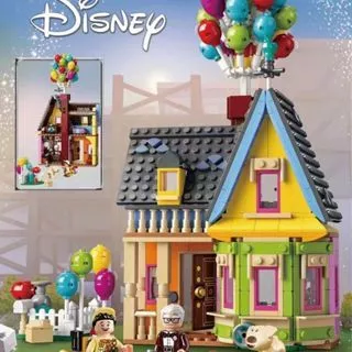 Up House building blocks Brinquedos Para Crianças 598PCS Tijolos Presentes Meninas Compatível Com O 100o Aniversário Da Disney 43217