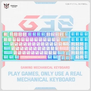 ONIKUMA G38 Teclado Destacável E Interruptor 90 % 98 Teclas layout Do Para laptops , Computadores , Teclados De Jogos De Mesa