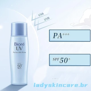 Biore Uv Perfect Milk Primer Protetor Solar Protetor Solar Protetor Solar Protetor Solar SPE50+PA+Facial Care 40ml