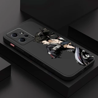 Estojo Telefônico Para Xiaomi Redmi Note 13 Pro Plus + 4G 5G Espadachim Fluxo Capa Confortável