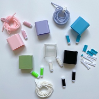 [Escolha De Valor] Carregador Protetor De Compatível Para Iphone 18w/20w TPU Tampa Do Cabo De Carregamento Silicone i13 12 11 pro max mini 5 6 10.2 11 2021