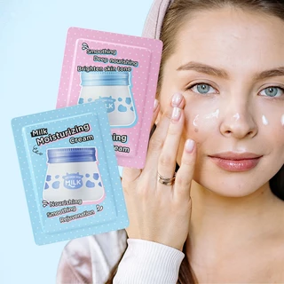 LAIKOU Milk Face Cream Whitening Remove Wrinkles Moisturizer Cream 2pcs em Oferta na Shopee