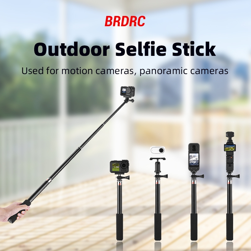 Supporto Per Camera AKASO Asta Selfie E Treppiede Per Action Cam - Estensibile Fino A 120cm, Compatibile Con GoPro E DJI Cavalletto Per Smartphone