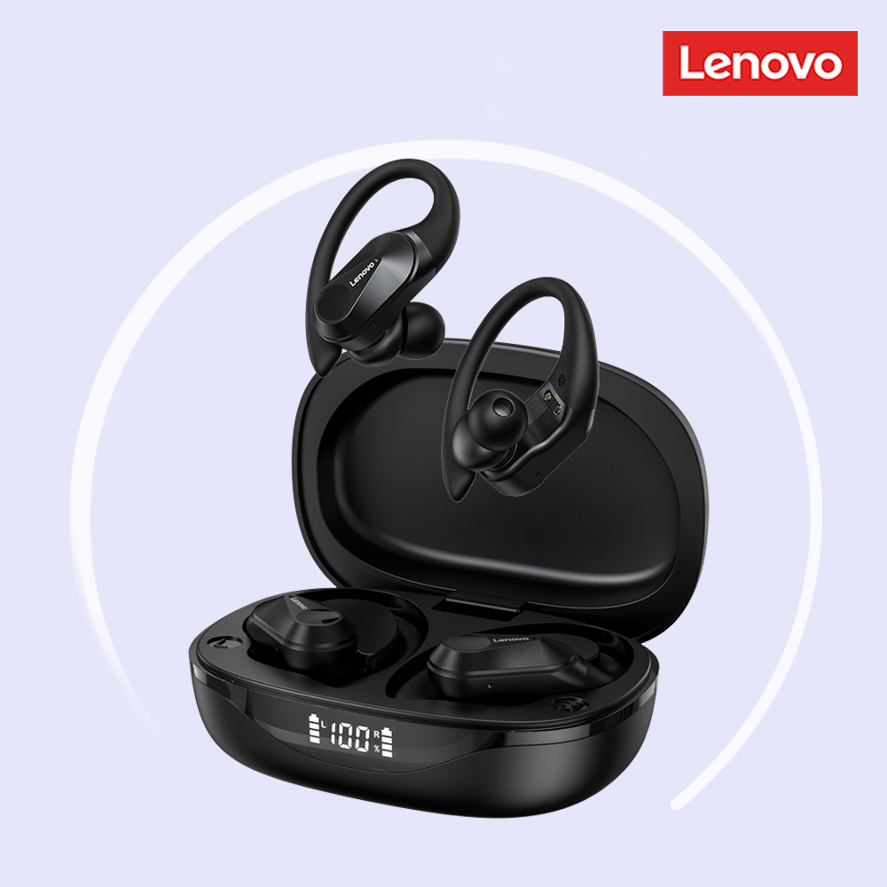 Lenovo LP75 Fone de ouvido bluetooth qualidade de som HD com microfone