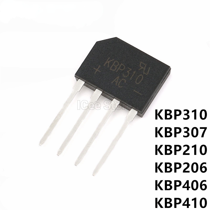 NUOVO 10/20/50/100PCS KBP307 Raddrizzatore Ponte Piatto Raddrizzatore - Foto 6