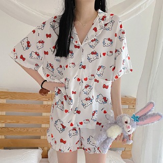 Pijama De Casal Hello Kitty