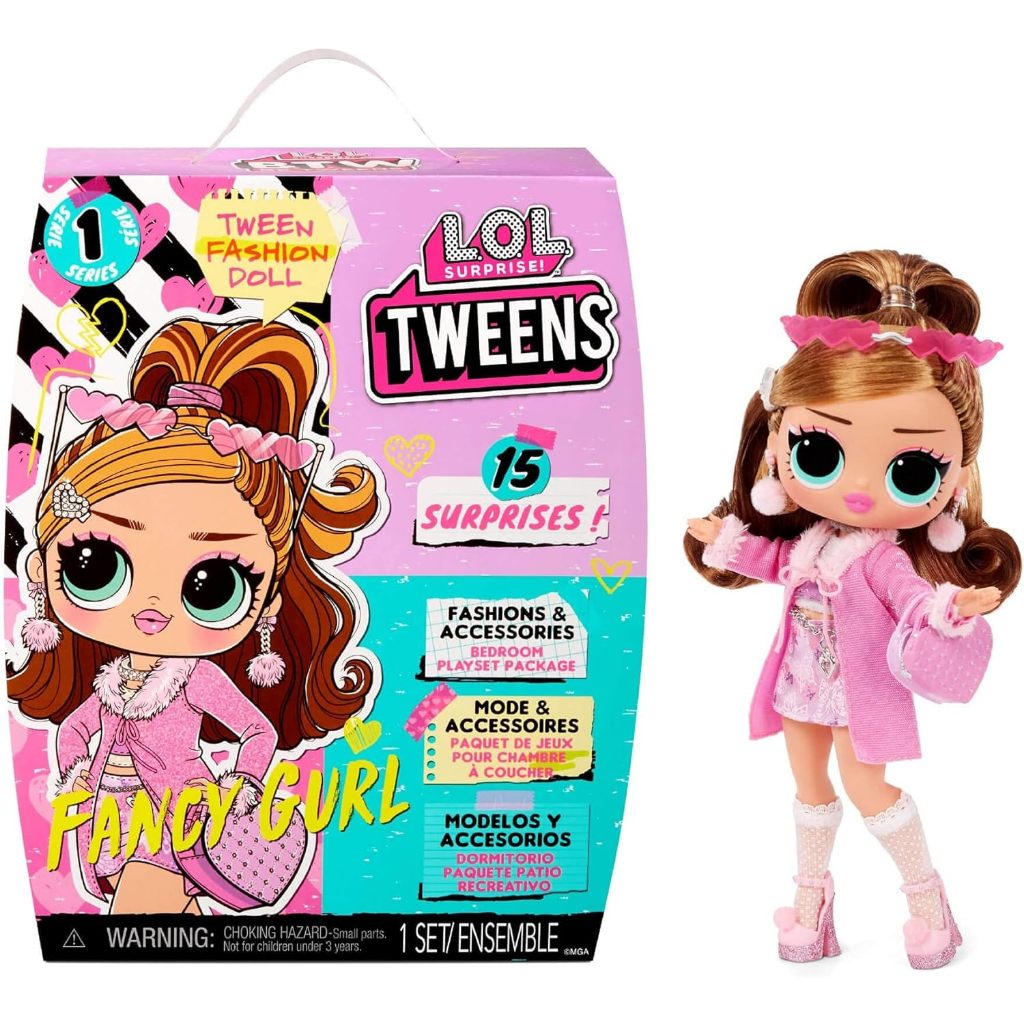 LOL Surpresa OMG ! Tweens Fashion Doll Fancy Gurl Com 15 Surpresas ...