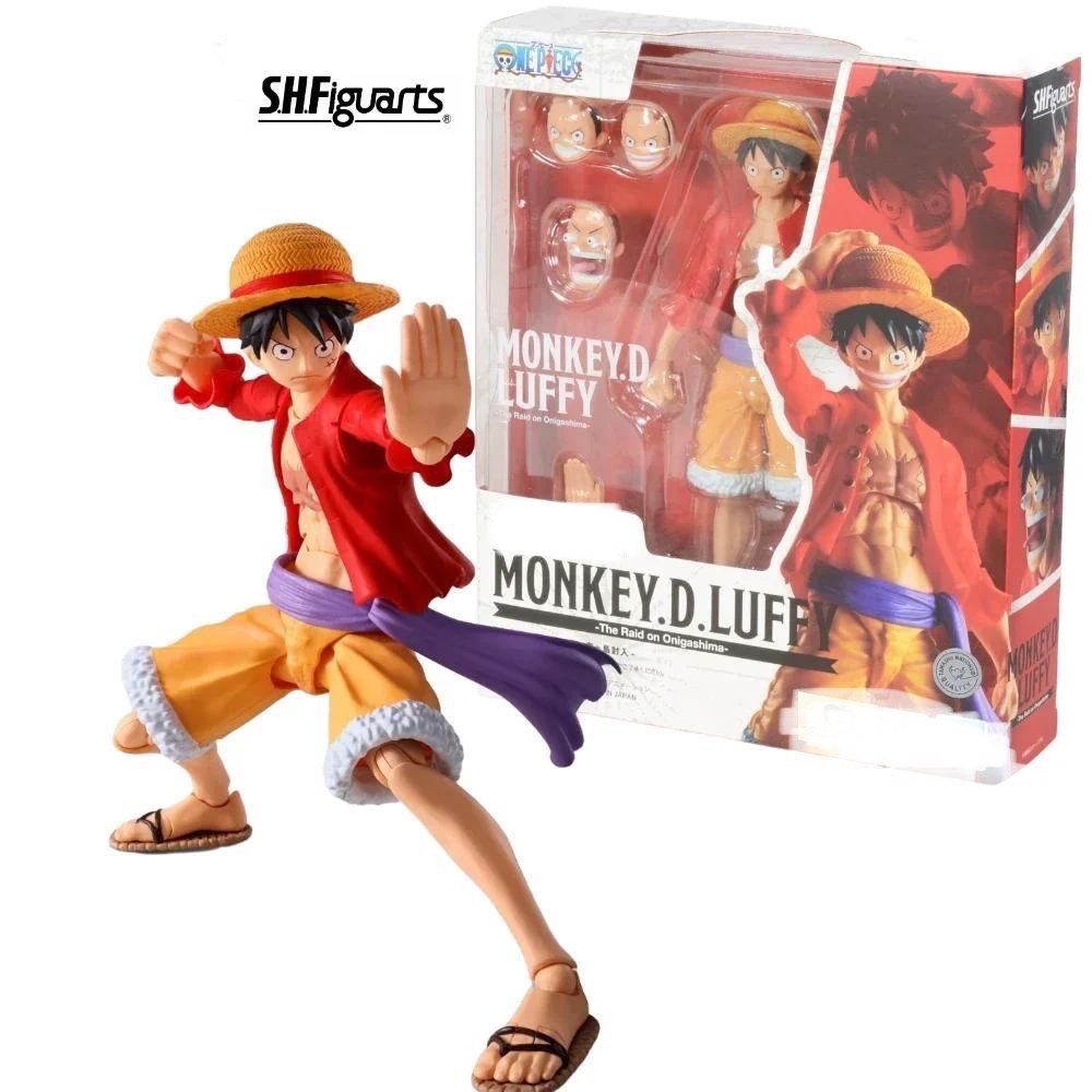 Articulado shf S.H. figuarts monkey d luffy one piece action figure boneco