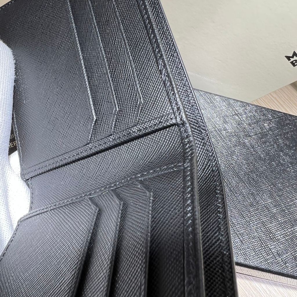 Novo Produto Expresso Marlboro Carteira MB113215 Clip Curto de Couro 6 Slots de Cartão Série Engenhosa