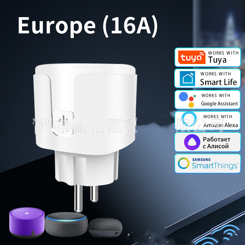 Tomada inteligente WiFi, Smart Plug Sem Fio LSPA2 Multifuncional