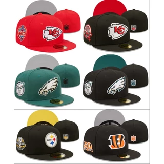 High Qualidade Pittsburgh Quality Steelers Philadelphia Eagles NFL Chapéu De Malha Masculina FIFTY Bonés Fechados Esportivos Topi