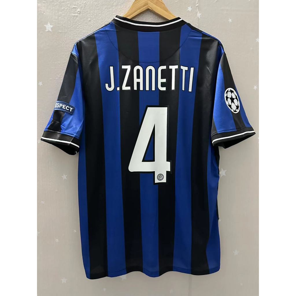 09-10 Inter Milano MILITO J.ZANETTI SNEIJDER Camiseta