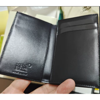 Novo Produto Express Porta-cartões Baolong Porta-cartões Baolong Porta-cartões Cowhide 3 Slots U014108 Porta-cartões de visita Porta-cartões de crédito