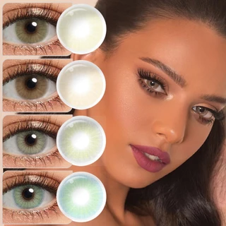 Lentes De Contato Coloridas Magister Hidrocor Uso Natural Para Maquiagem 2pcs