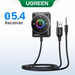 Ugreen Bluetooth 5.4 HiFi Dual Connection Receptor De Redução De Ruído Para Carro Com Microfone iPhone 13/14/15 Pro Max