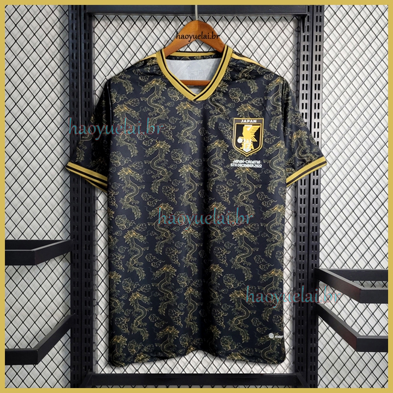 Camisa De Futebol 2023 Dragão Preta Especial RB